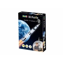 Τρισδιάστατο παζλ Apollo 11 Saturn V, 136 τεμαχίων