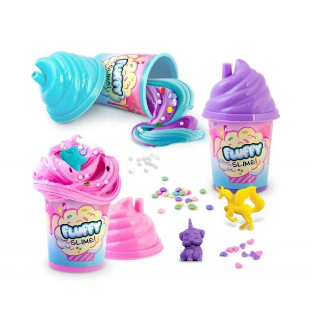 Δημιουργικό σετ Fluffy slime shaker, 3 χρώματα