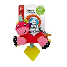 Μαλακό παιδικό παιχνίδι με αισθήσεις, Infantino, Μονόκερος