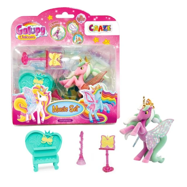 Μουσικό σετ Galupy Unicorn, 4 μέρη