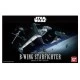 Μοντέλο κτιρίου, BANDAI, Star Wars, B-Wing Fighter με εύκολο κλικ, 105 μέρη