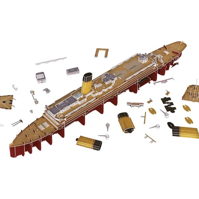 3D Παζλ RMS Titanic με φώτα πάγου, 266 τεμαχίων