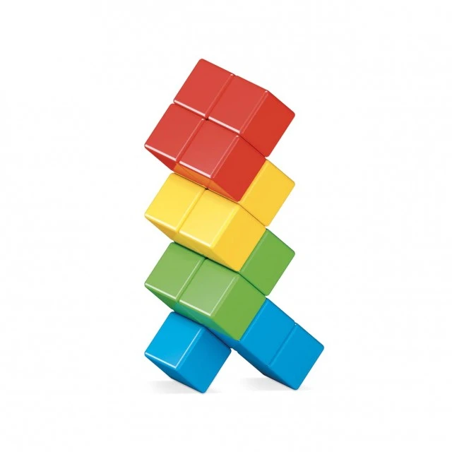 Μαγνητικός κατασκευαστής Magicube, Full Color, 16 μέρη