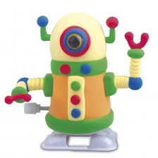 Φτιάξτε με modelin - Ρομπότ σε κίτρινο χρώμα