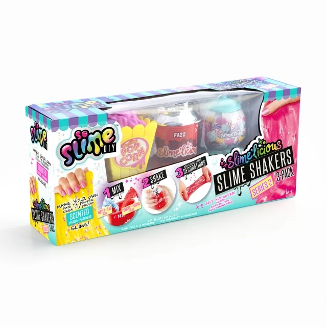Σετ δημιουργικού, Canal Toys, So Slime, αναδευτήρας λάσπης Slimelicious, 3 τεμάχια