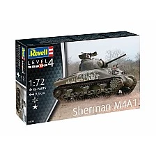 Μοντέλο συναρμολόγησης Δεξαμενή Sherman M4A1, 86 μέρη