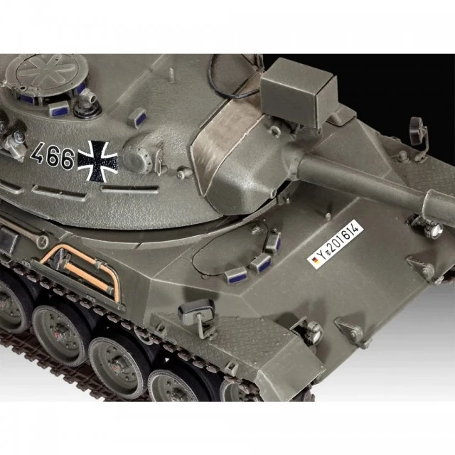Συναρμολογημένο μοντέλο γερμανικού τανκ, Leopard 1, 260 ανταλλακτικά
