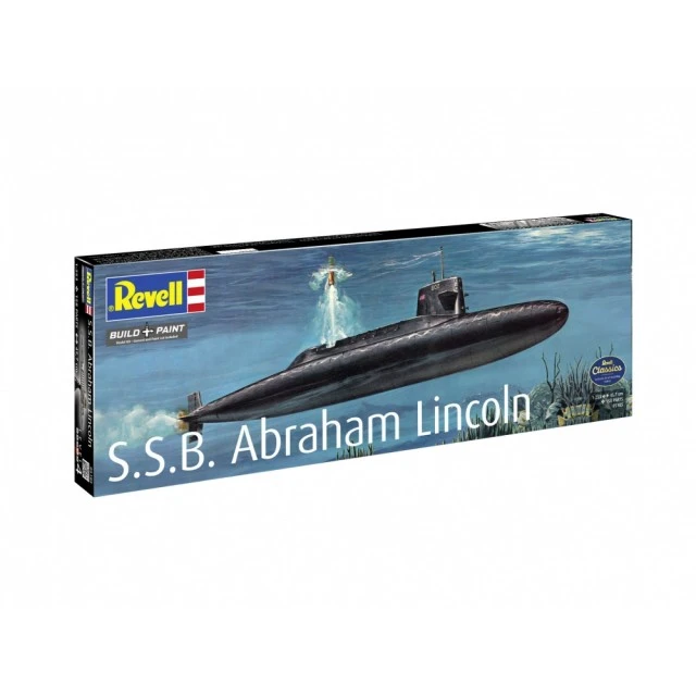 Μοντέλο συναρμολόγησης, Revell, Υποβρύχιο SSB Abraham Lincoln, 158 ανταλλακτικά
