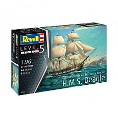 Ιστιοφόρο HMS Beagle - μοντέλο κατασκευής, 178 εξαρτήματα