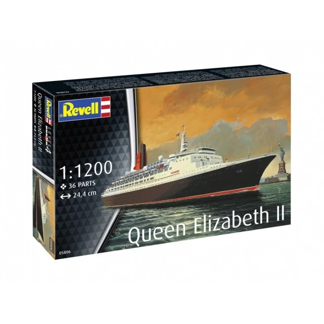 Μοντέλο συναρμολόγησης, Revell, Κρουαζιερόπλοιο Queen Elizabeth II, 36 μέρη