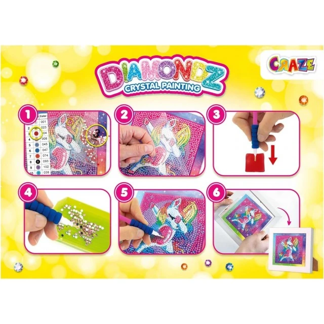 Σετ ταπισερί με διαμάντια, Craze, Unicorn