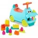 Push car με ήχο, φως και κατασκευή, Battat, Hippopotamus