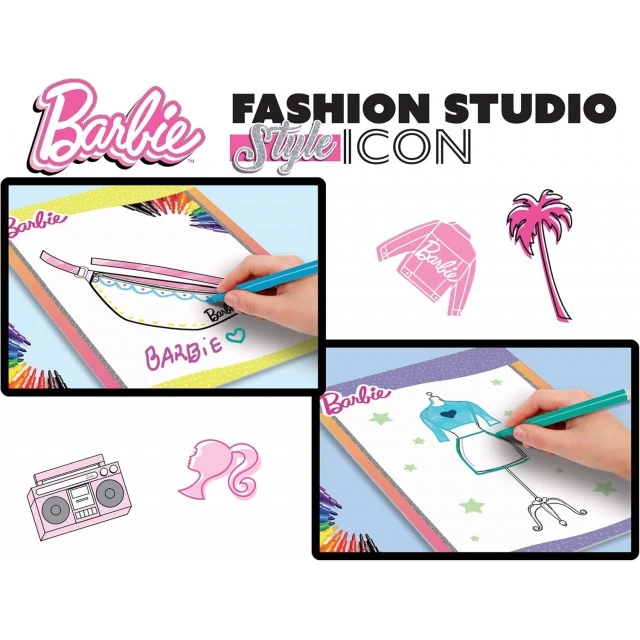 Δημιουργικό σετ, Lisciani, Barbie, Φάκελος στούντιο μόδας, Εικονίδιο μόδας
