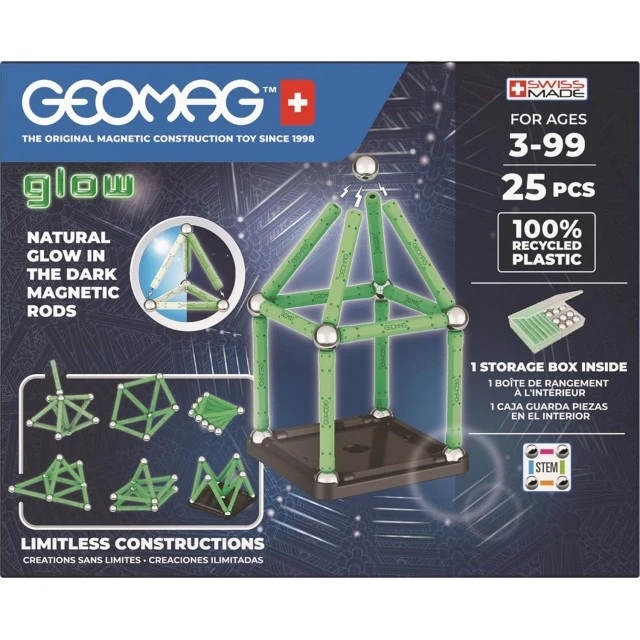 Μαγνητικός κατασκευαστής Glow 328, 25 μέρη