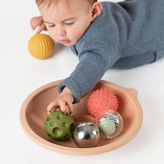 Παιχνίδι μωρού, Taf Toys, Μπολ με 5 αισθητηριακές μπάλες