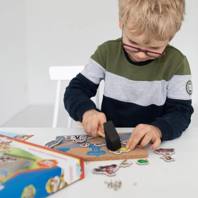 Ξυλουργικό σετ Paw Patrol, Διακόσμησε με σφυρί