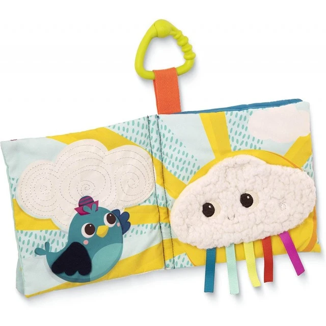 Διαδραστικό παιχνίδι Sensory baby book Rainbow, 15 x 4 x 16 cm