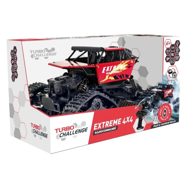 Τηλεκατευθυνόμενο καρότσι, MGM, Extreme 4x4, Metal, 1:14