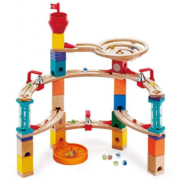 Ξύλινο σετ πίστας, Hape Quadrilla, Escape from the castle, 52 τεμάχια