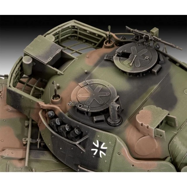 Μοντέλο συναρμολόγησης δεξαμενή Leopard 1A5, 260 εξαρτήματα