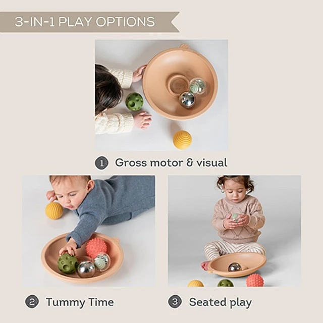Παιχνίδι μωρού, Taf Toys, Μπολ με 5 αισθητηριακές μπάλες