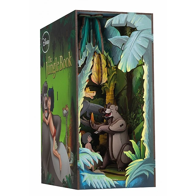 Μοντέλο συναρμολόγησης με φως LED, Revell, The Jungle Book, Small Worlds για συναρμολόγηση, 68 μέρη