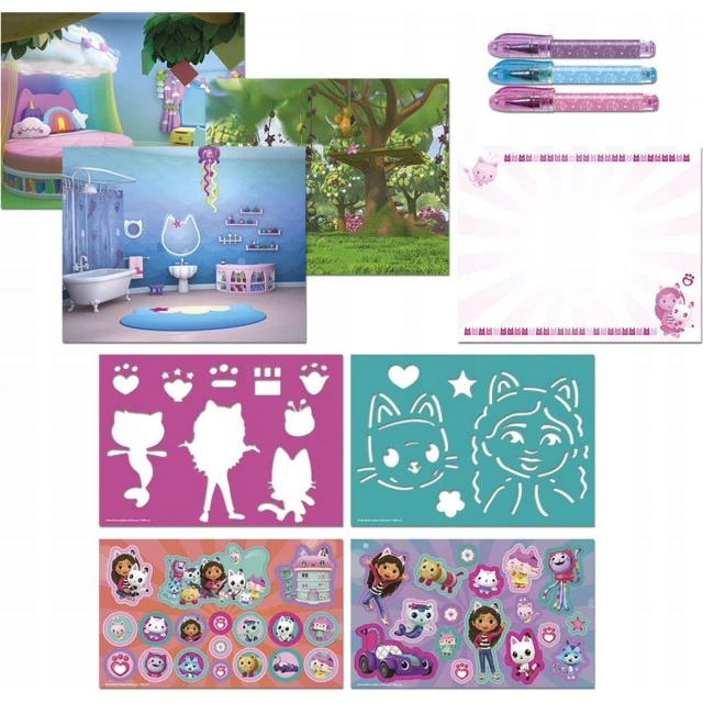 Gabbys Dollhouse Creative Kit, Βιβλίο ζωγραφικής