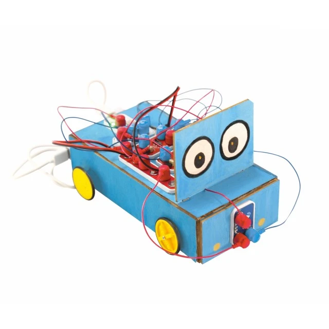 Εκπαιδευτικό σετ, Hape, LabBox, Εργαστήριο Έρευνας Κυκλωμάτων, 95 τεμάχια