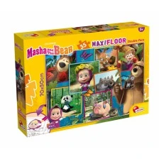 Παζλ, Lisciani, Masha and the Bear, Παζλ διπλής όψης 35 τεμαχίων