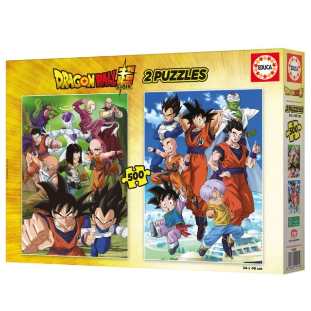 Παζλ Dragon Ball 2 σε 1, 2 x 500 τεμάχια