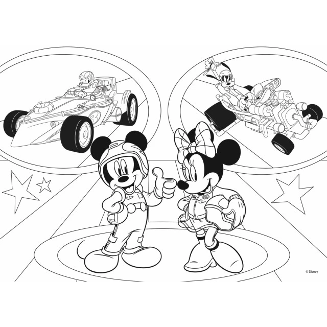 Παζλ, Lisciani, Mickey, Παζλ διπλής όψης 24 τεμαχίων
