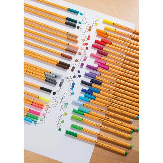 Σετ Fineliner, Stabilo, Point 88 ST8815-1, 15 χρώματα
