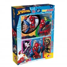 Παζλ, Lisciani, Spiderman, Παζλ διπλής όψης 2 x 60 τεμαχίων