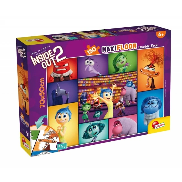 Παζλ, Lisciani, Inside Out 2, Παζλ διπλής όψης 150 τεμαχίων