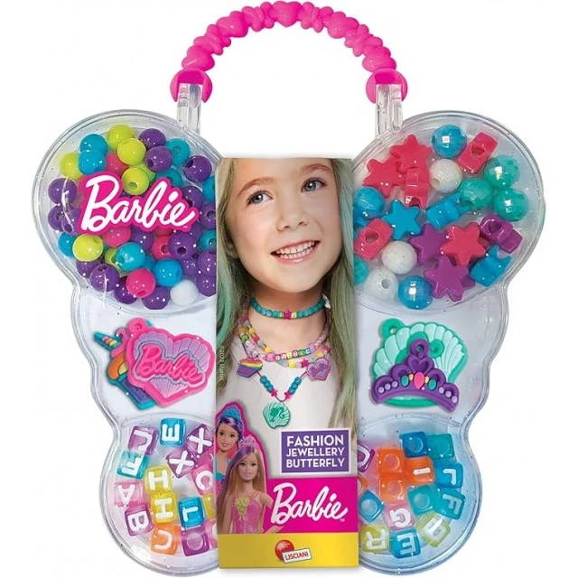 Δημιουργικό κιτ, Lisciani, Barbie, DIY κοσμήματα σε θήκη