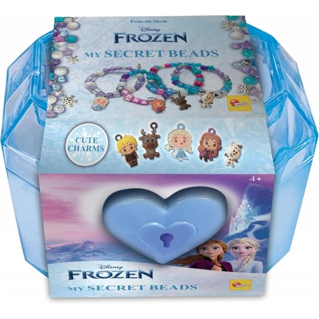 Δημιουργικό κιτ, Lisciani, Frozen, μαγικά βραχιόλια DIY σε σεντούκι με κουδούνι