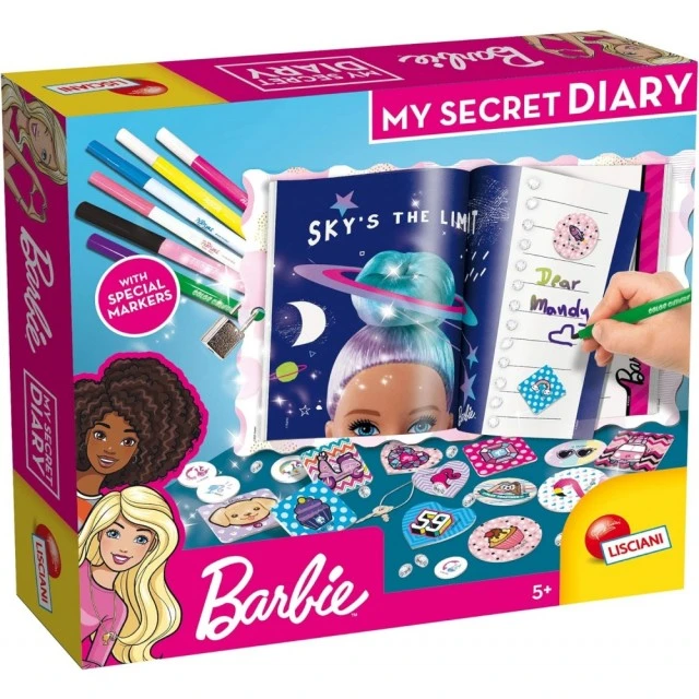 Δημιουργικό σετ, Lisciani, Barbie, Το μυστικό μου ημερολόγιο