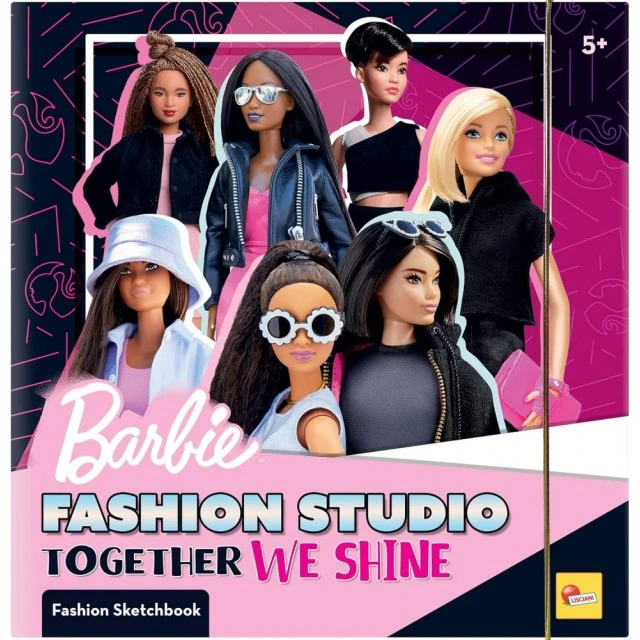 Δημιουργικό σετ, Lisciani, Barbie, Φάκελος στούντιο μόδας, Μαζί λάμπουμε