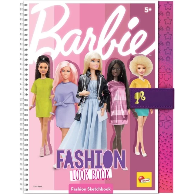 Δημιουργικό σετ, Lisciani, Barbie, Βιβλίο στούντιο μόδας