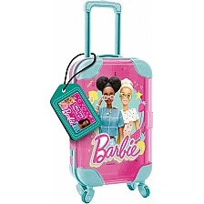 Σετ δημιουργικού, Lisciani, Barbie, βαλίτσα ταξιδιού με χρωματισμό και διακόσμηση