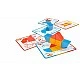 Магнитен конструктор Magicube, Форми и карти, 16 части