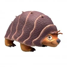 Συλλεκτική φιγούρα, Walt Disney, Bullyland, Tuk Tuk the Armadillo, Paradise and the Last Dragon