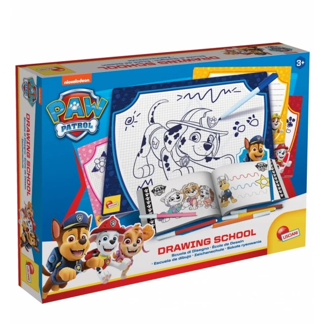 Σετ δημιουργικής δημιουργίας, Lisciani, Paw Patrol, Σχολή σχεδίου