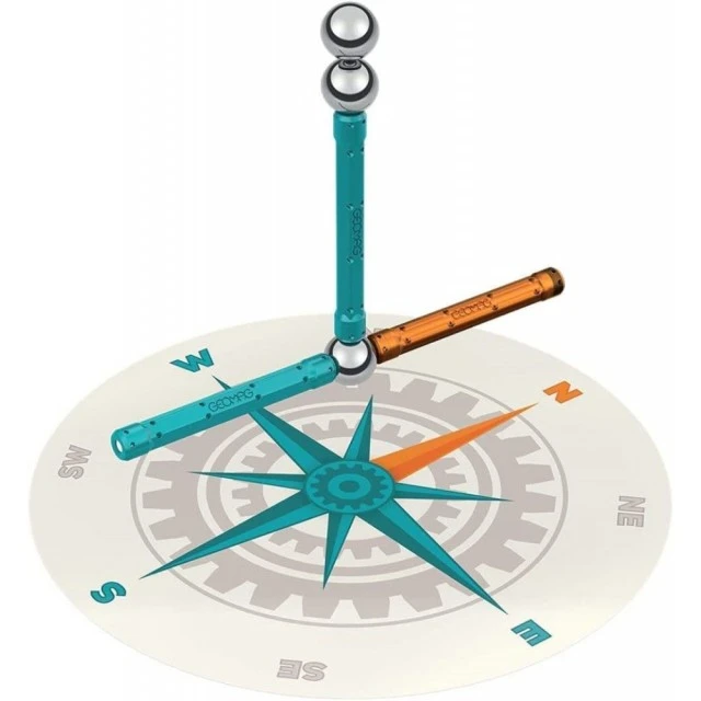 Magnetic constructor Mechanics 766, Compass, 35 εξαρτήματα