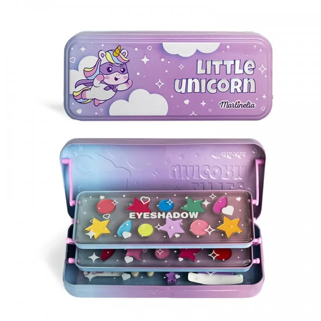 Σετ μακιγιάζ, Martinelia, Little Unicorn, παλέτα 3 επιπέδων