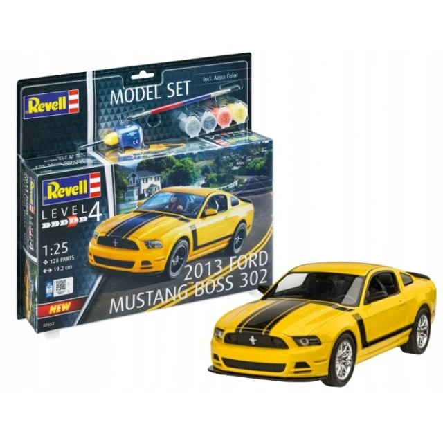 Σετ μοντέλου αυτοκινήτου Ford Mustang Boss 302, 128 ανταλλακτικά