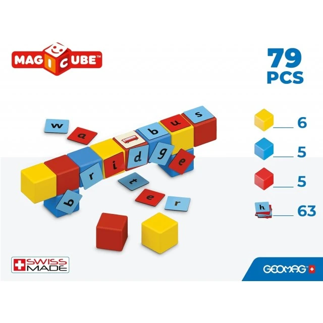 Μαγνητικός κατασκευαστής Magicube, Δημιουργία λέξεων 259, 79 κομμάτια