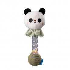 Μωρουδιακή απαλή κουδουνίστρα σε ξυλάκι, Taf Toys, Panda Pamela, 20 εκ.