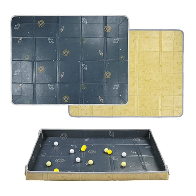 Μωρό διπλής όψης χαλάκι, Taf Toys, Fold ’n Fun, σκούρο μπλε, 150 x 180 εκ.
