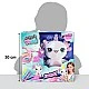 Σετ δημιουργικού, Canal Toys, Λούτρινο παιχνίδι για χρωματισμό, Αξολότλ με φωτιζόμενο κέρατο